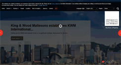 Desktop Screenshot of kwm.com